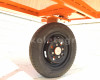 Transport container 130 cm, rear mounted wheels (8)